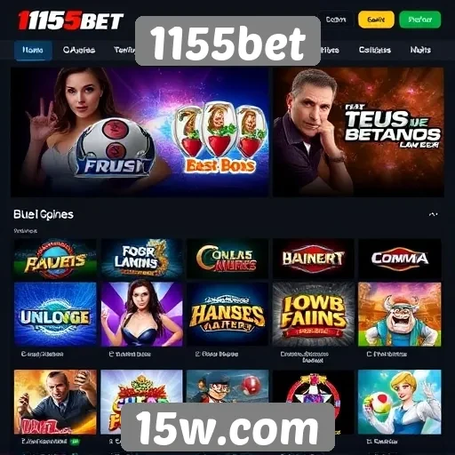 Análise das opções de jogos disponíveis no 1155bet